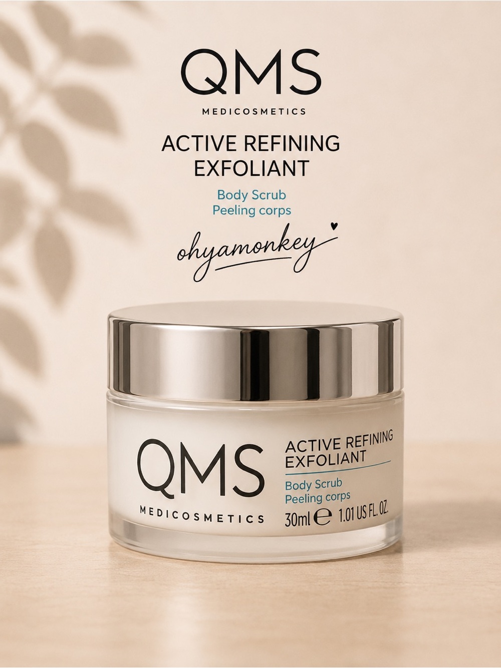 QMS Active Refining Exfoliant Body Scrub